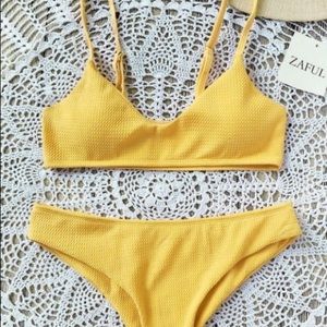 Yellow zaful Bikini